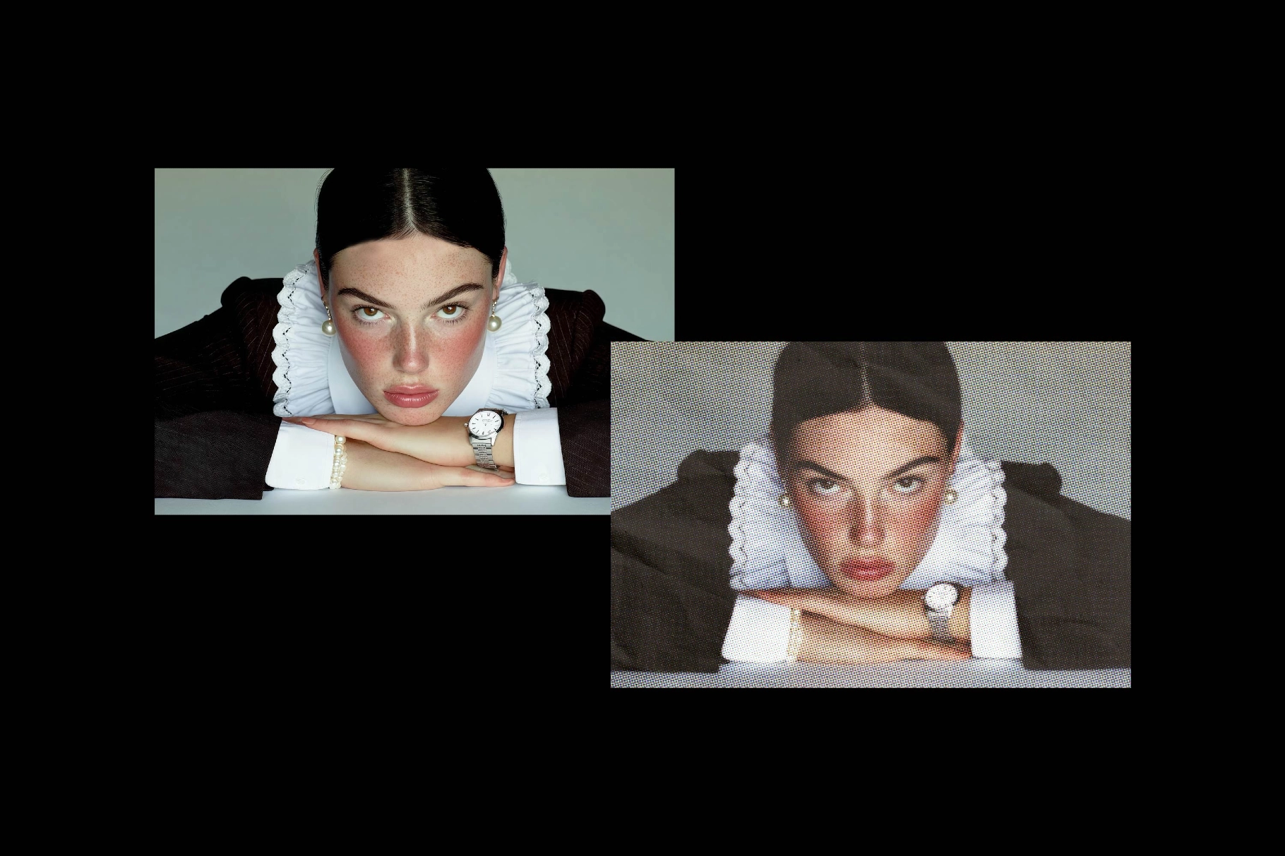 Magazine Halftone Photo Effect