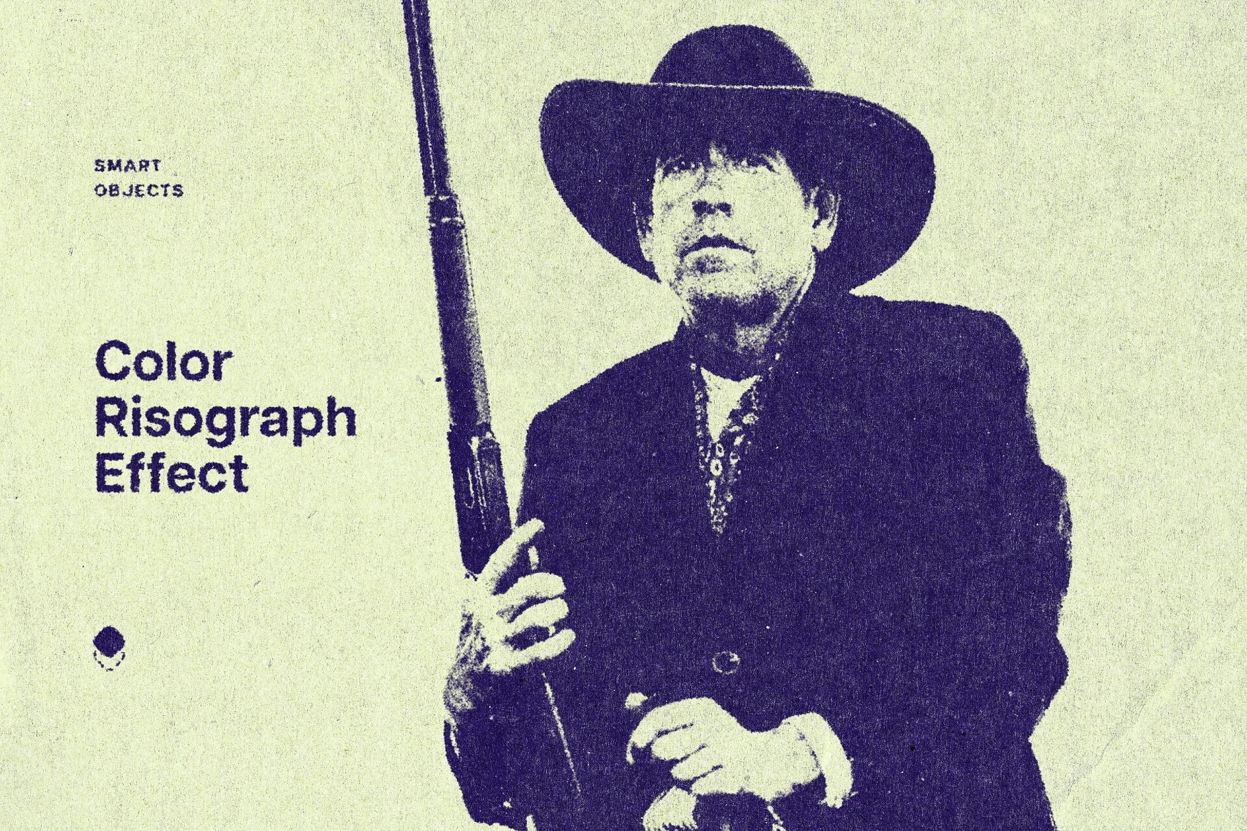 Color Risograph Photo Effect