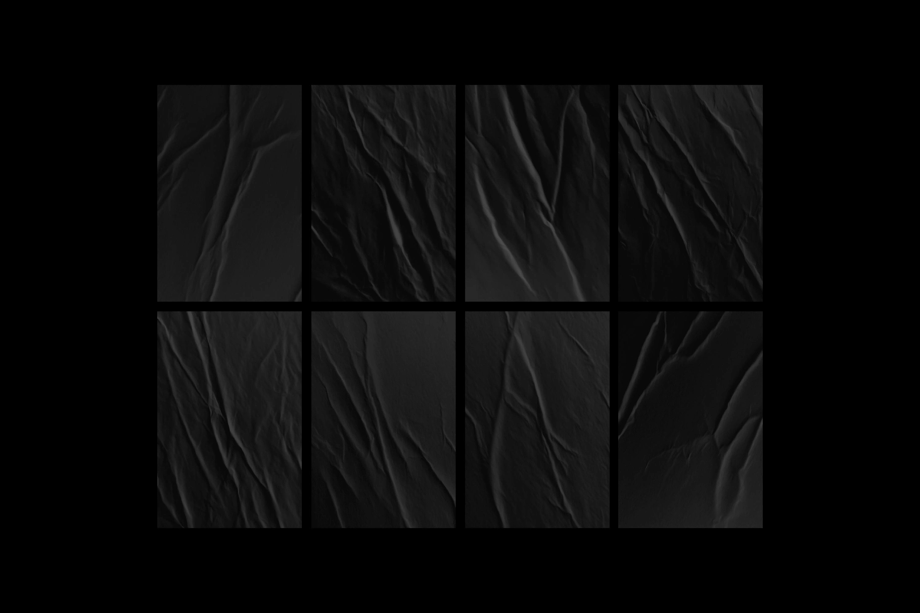 Black Assemblage: Paper Textures