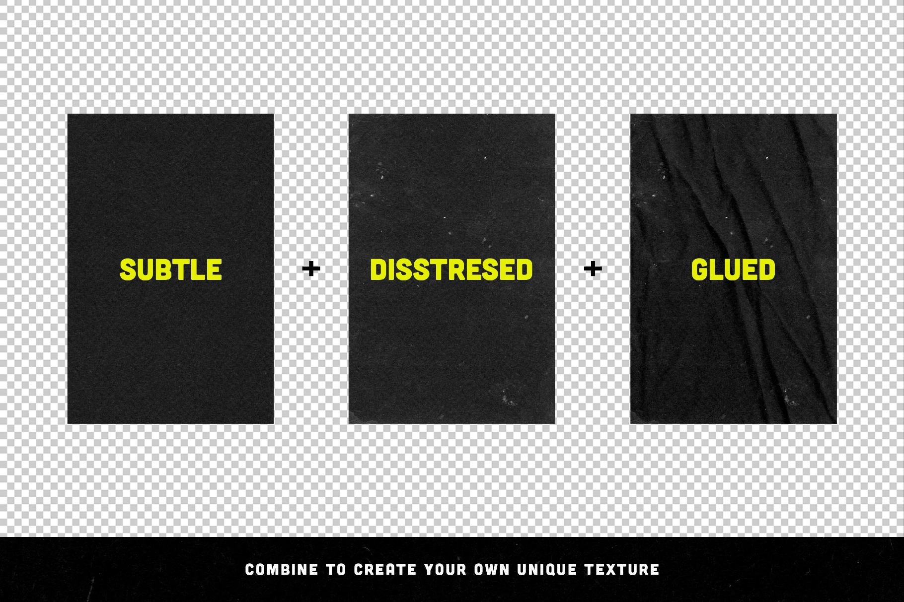 Black Assemblage: Paper Textures