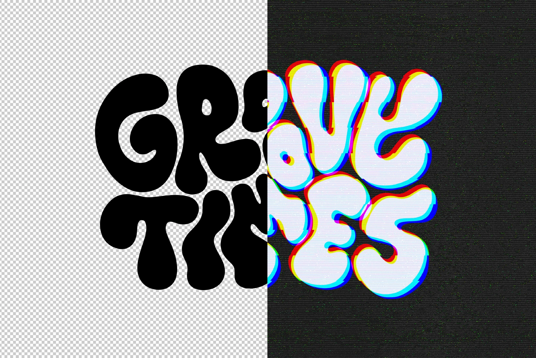 TV Channel Glitch Effect