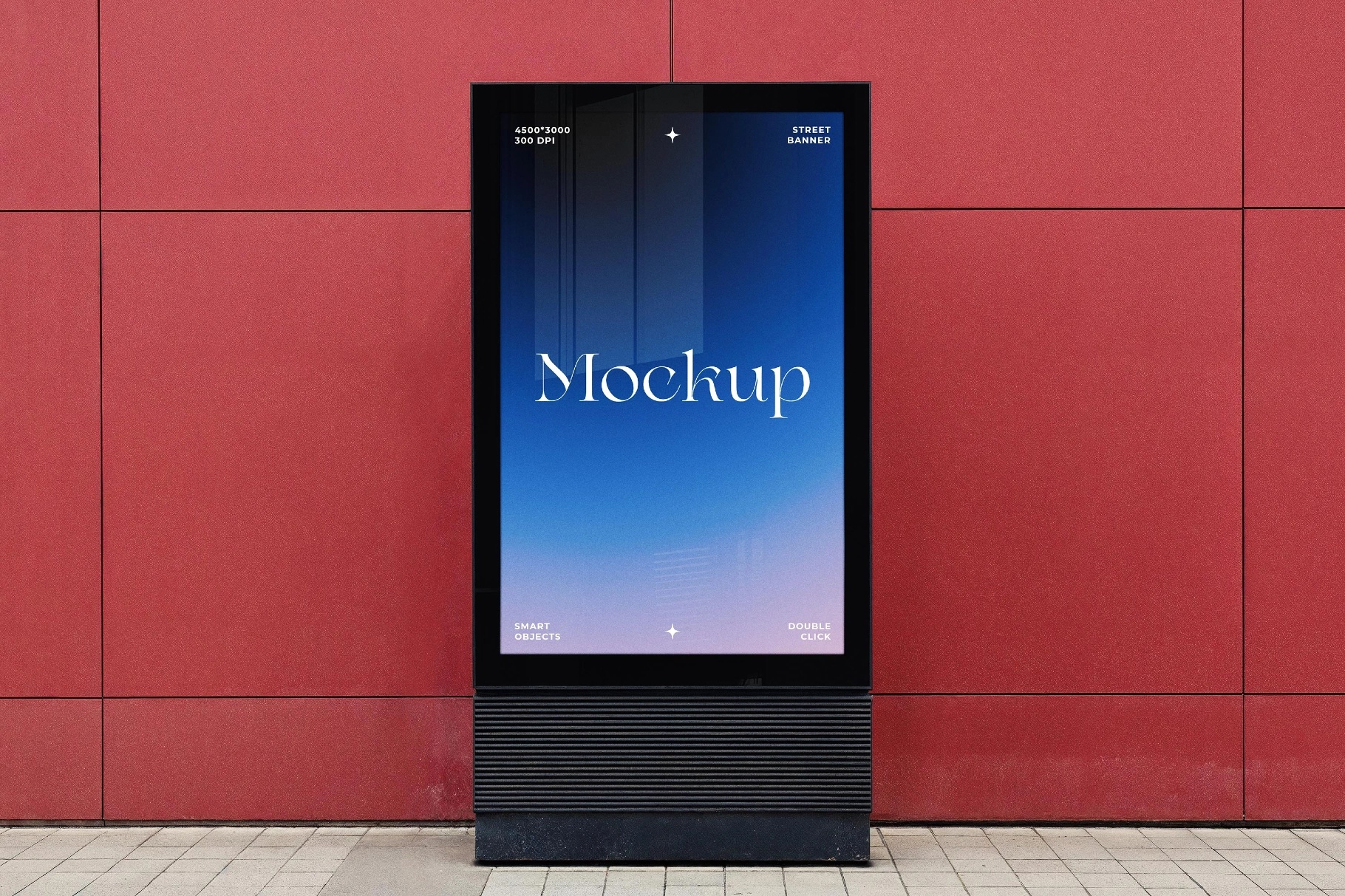 Digital Ad Screen Mockup