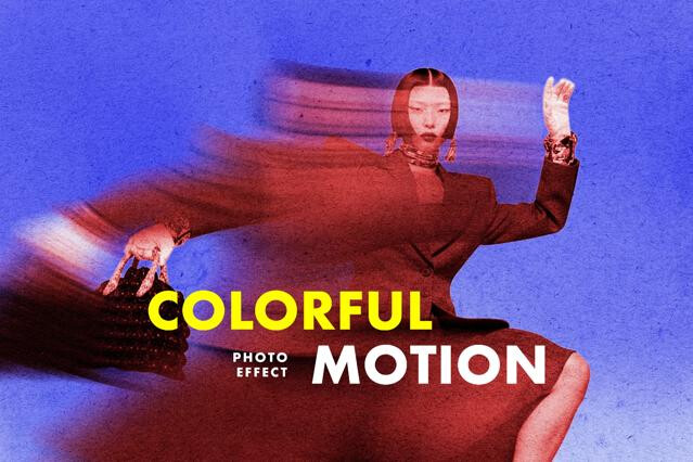 Colorful Motion Photo Effect