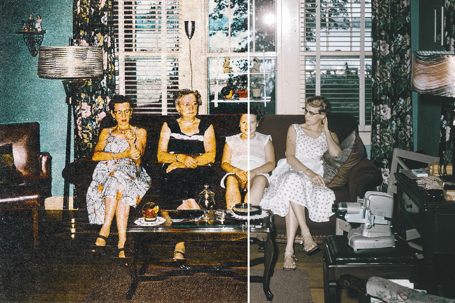 Colored Threshold Photo Effect