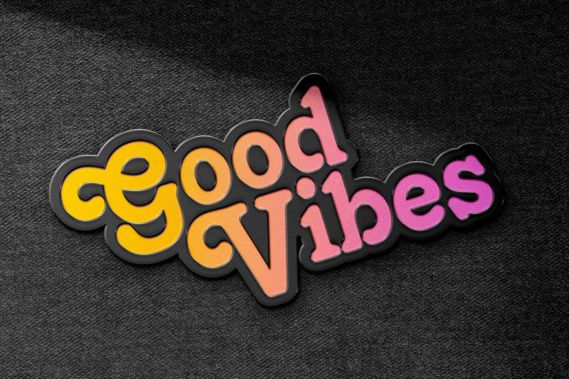 Custom Metal Pin Badge Mockup