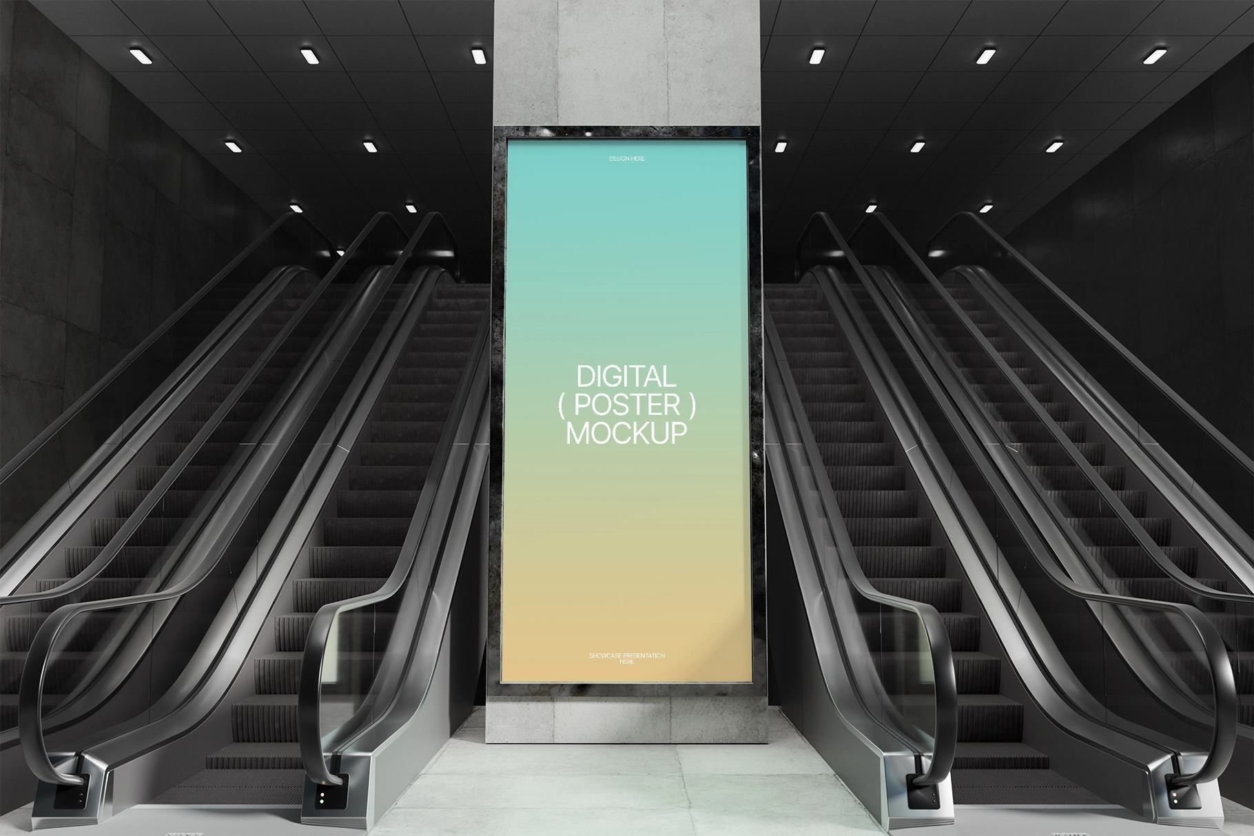 Digital Poster Mockup