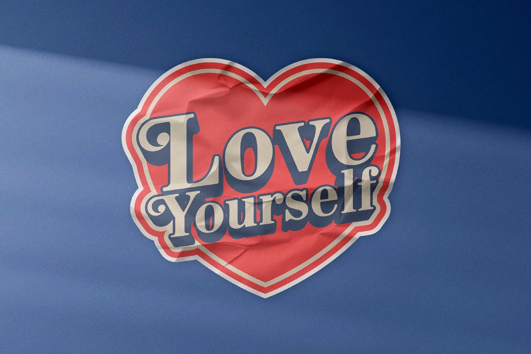 Paper Sticker Mockup