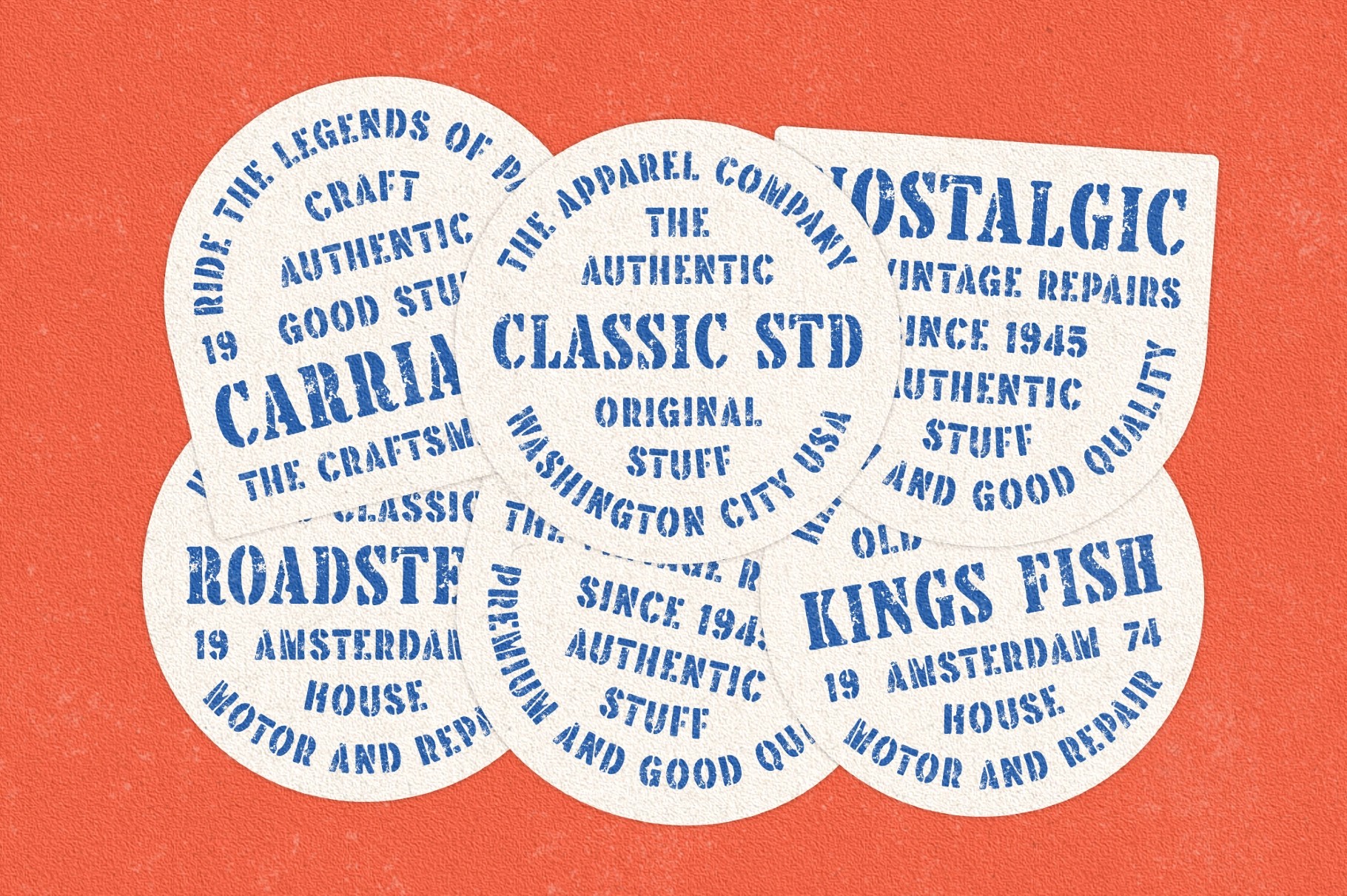 Brother Garage - Display Font