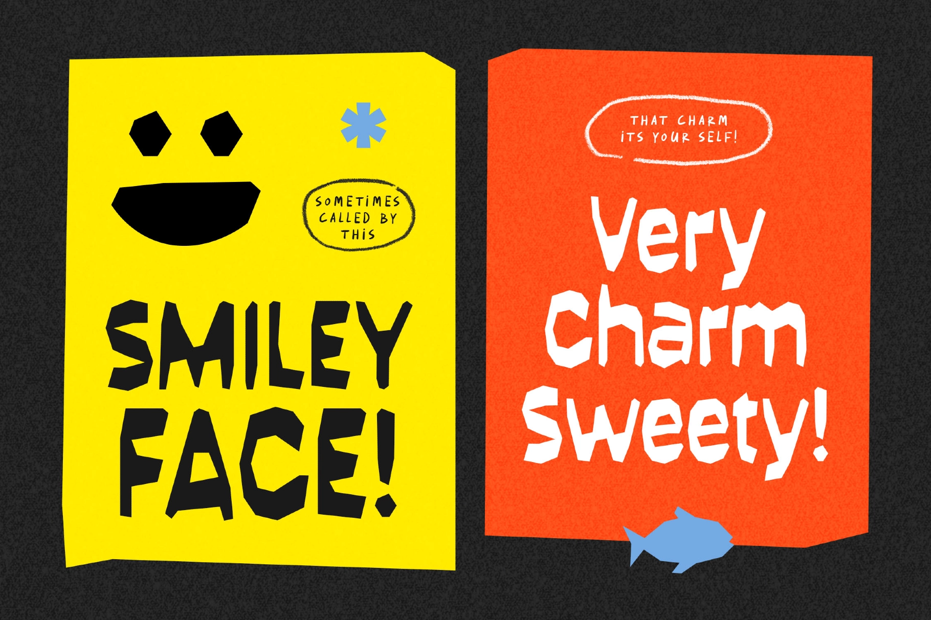 Auhsome - Handcrafted PaperCut Font