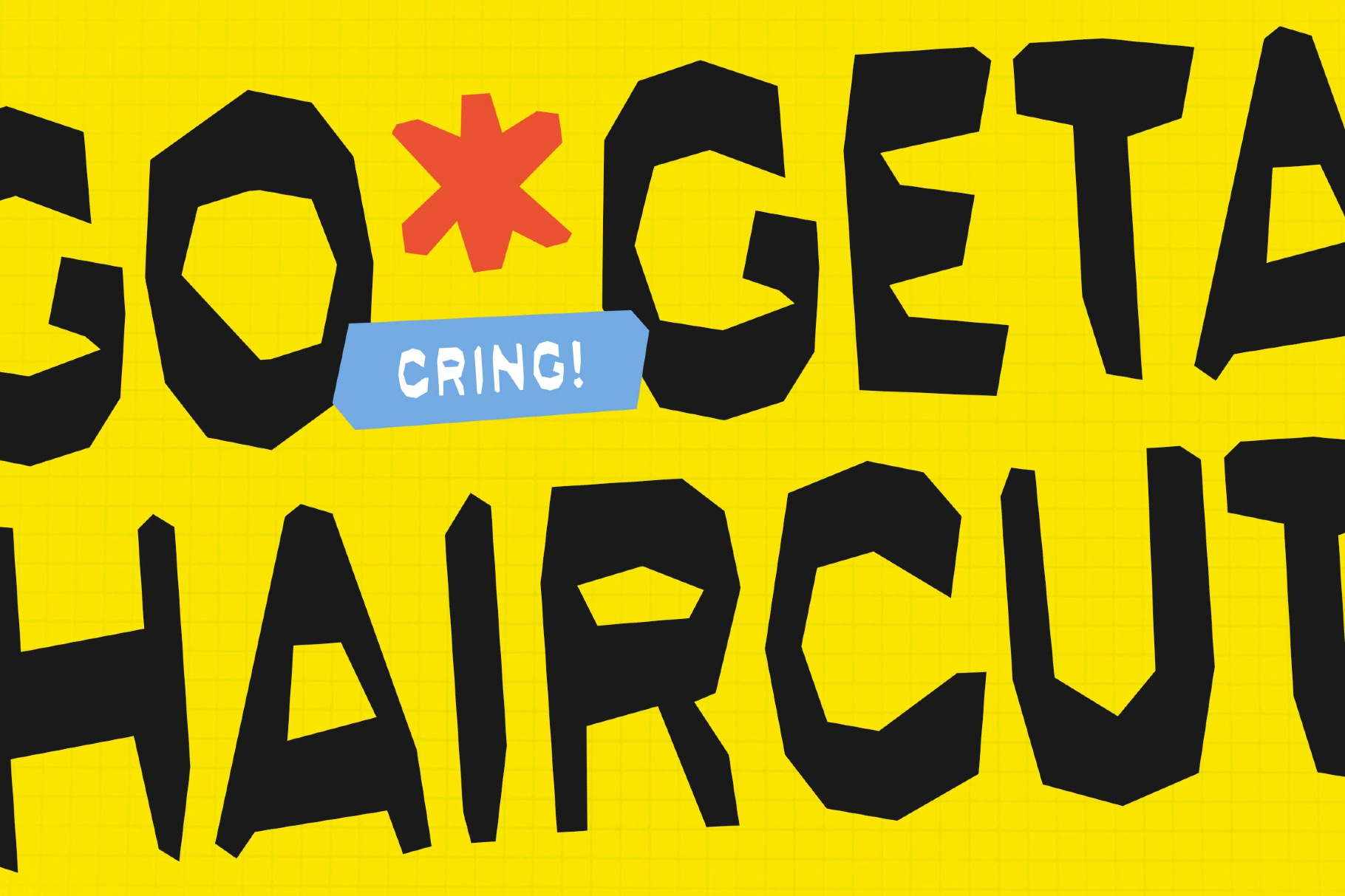 Auhsome - Handcrafted PaperCut Font