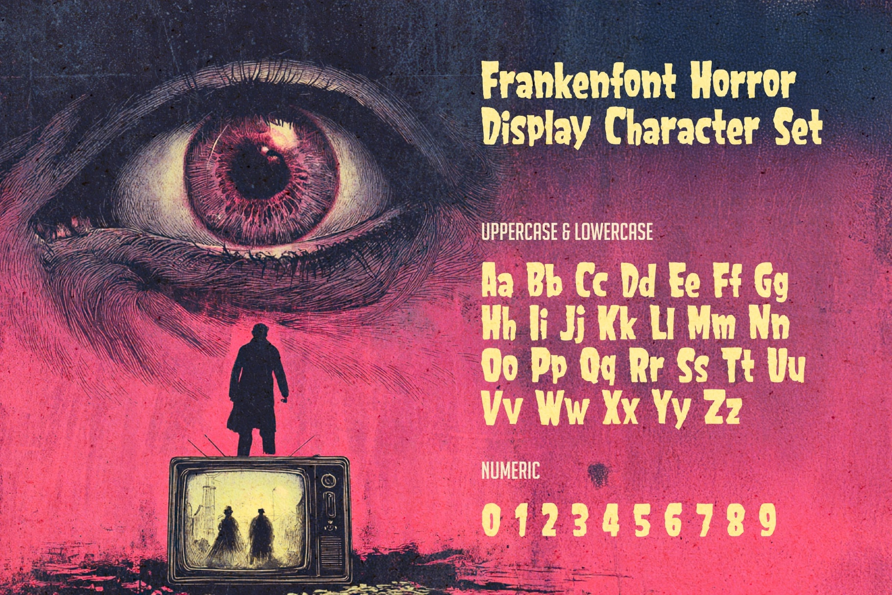 Frankenfont Classic Horror Display Font