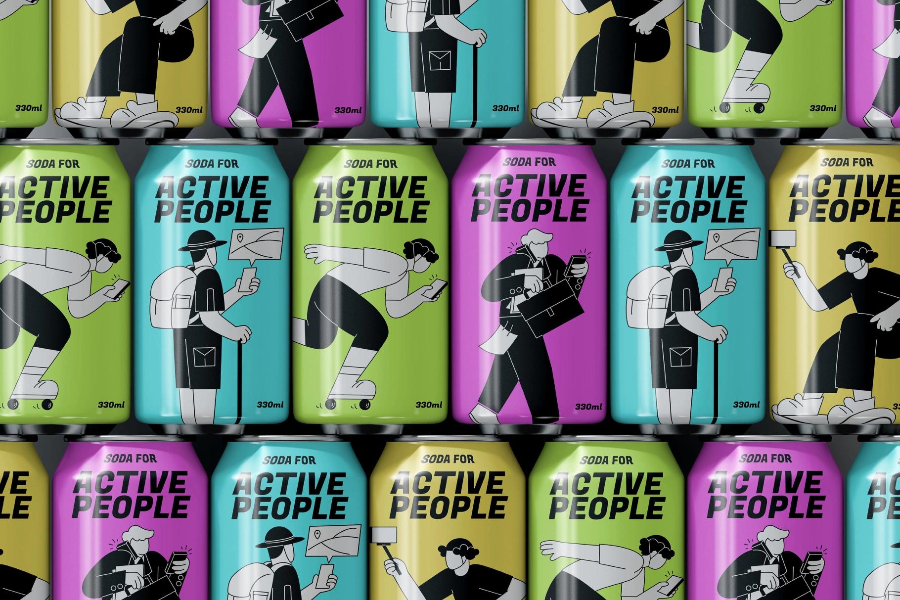 Can Mockup for Drink Beverage Branding