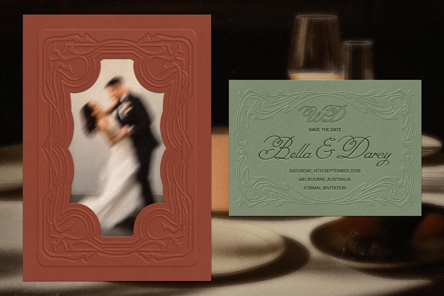 Art Nouveau Papers & Frames