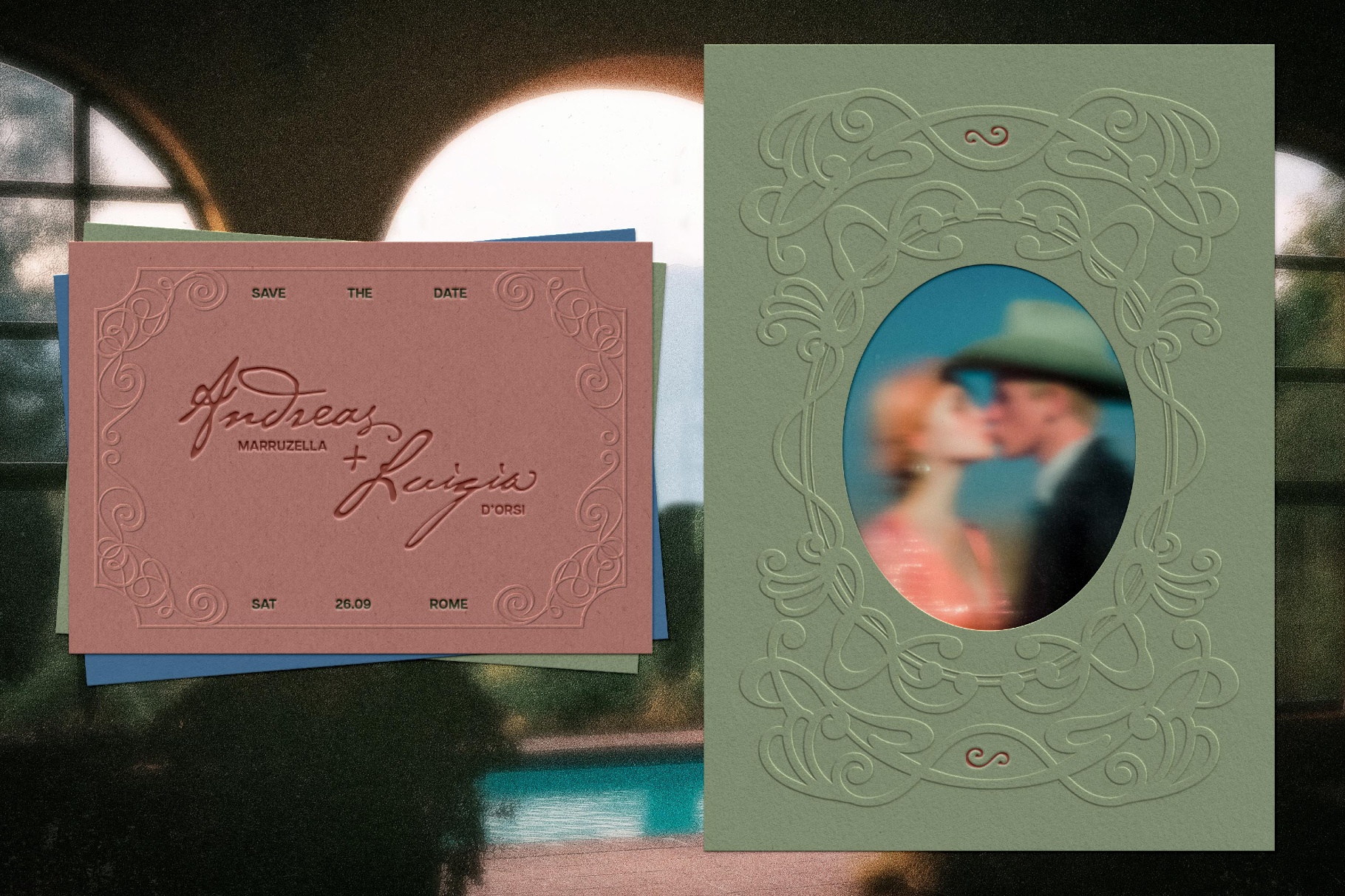 Art Nouveau Papers & Frames