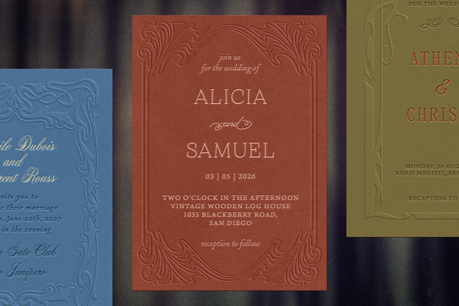 Art Nouveau Papers & Frames