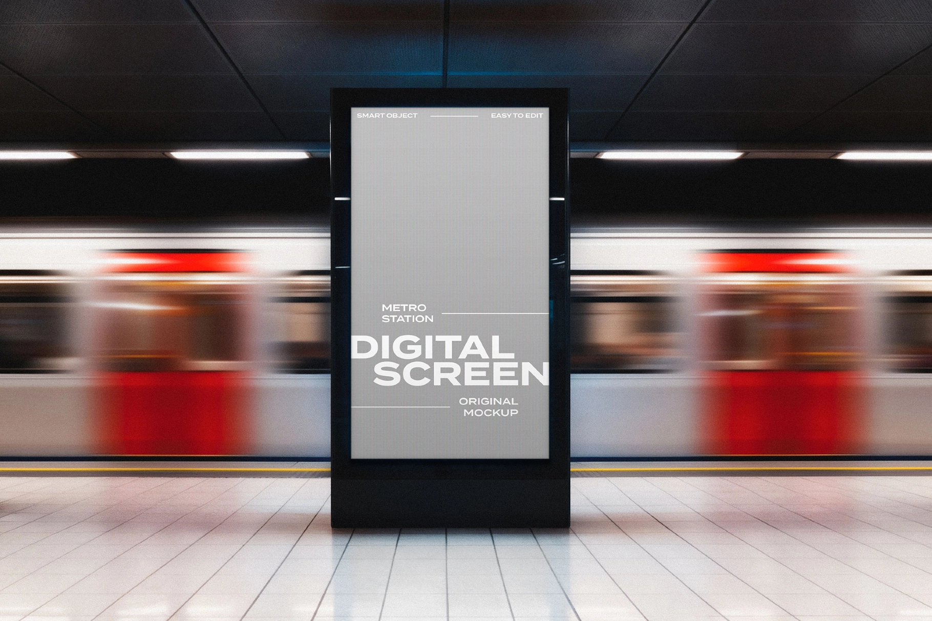 Metro Screen Mockup