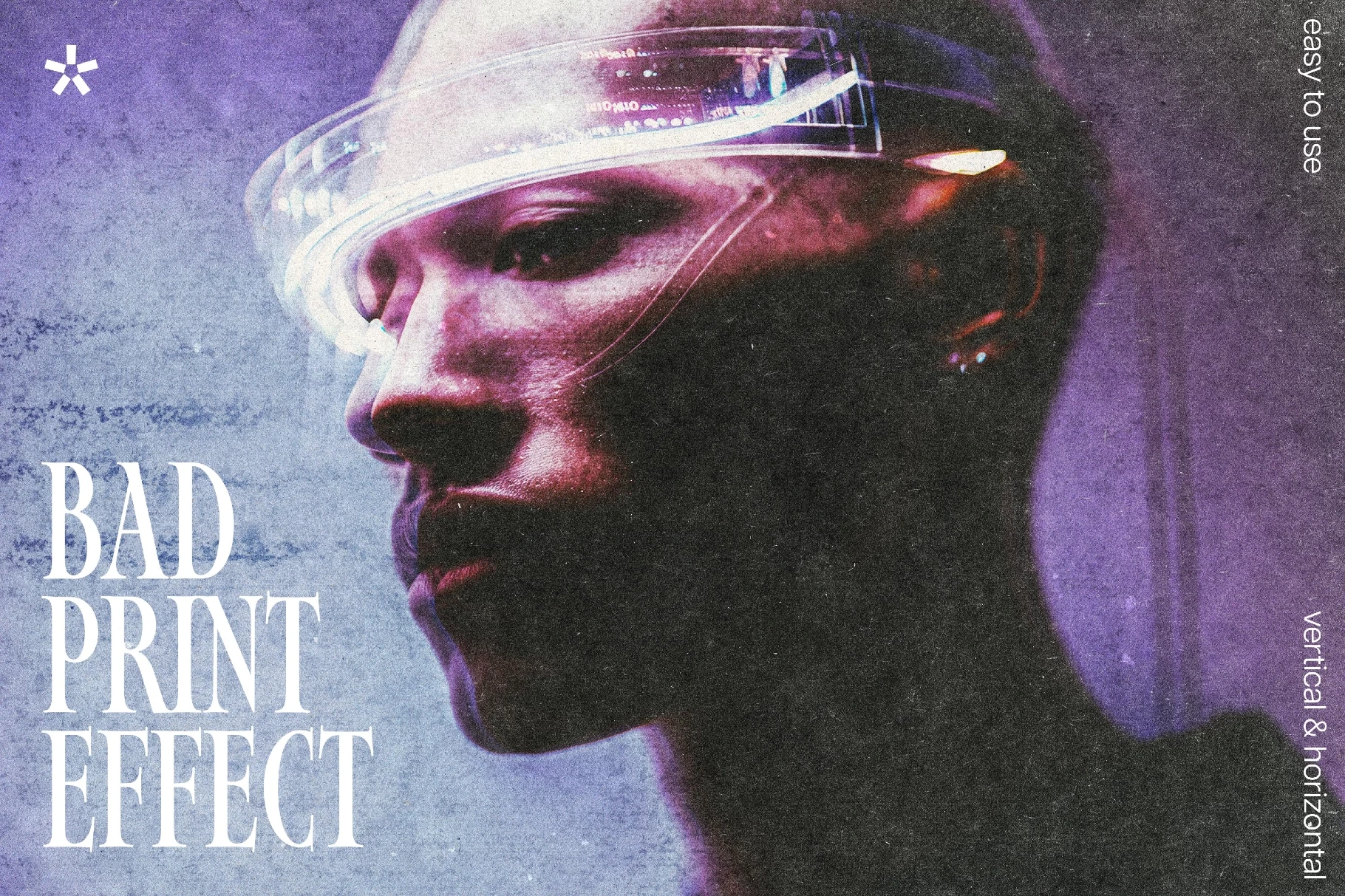 Bad Print Photo Effect