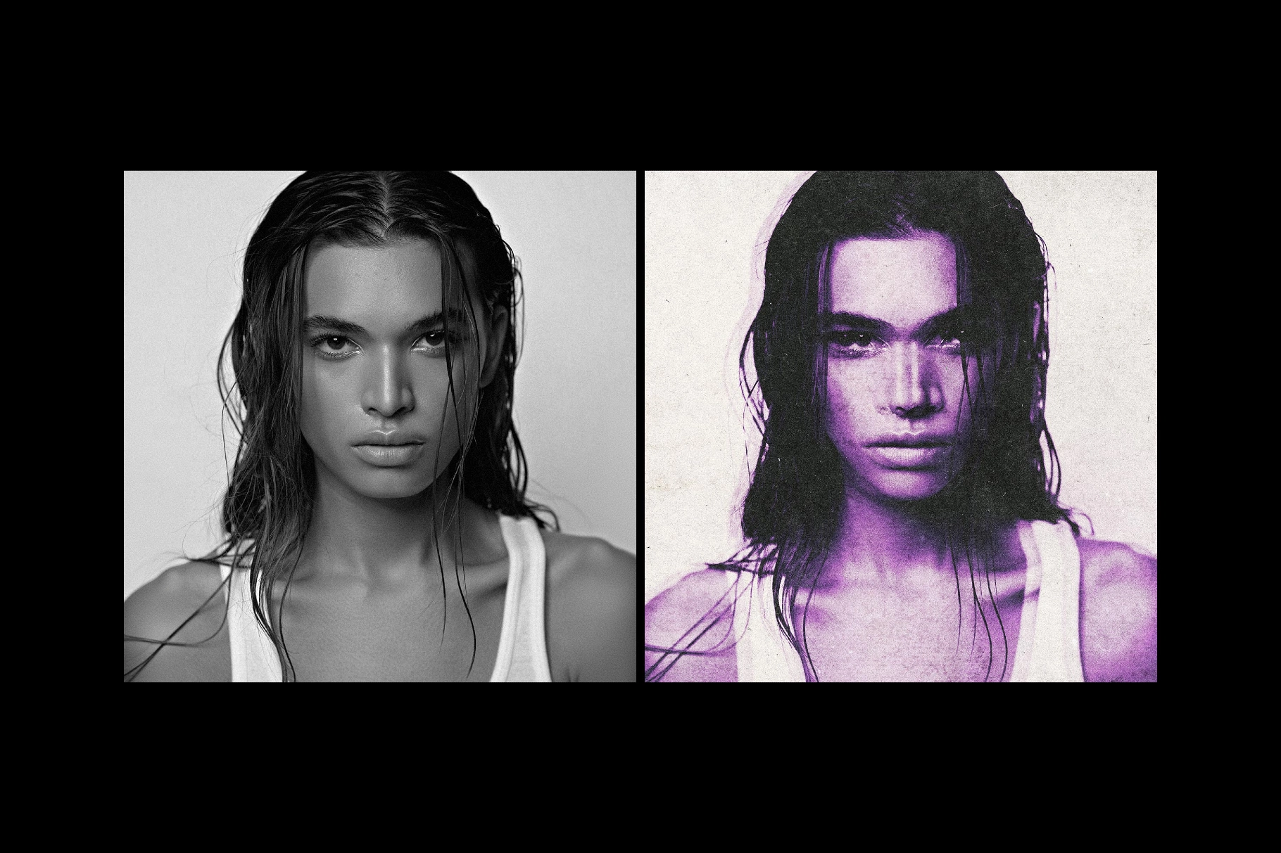 Bad Print Photo Effect