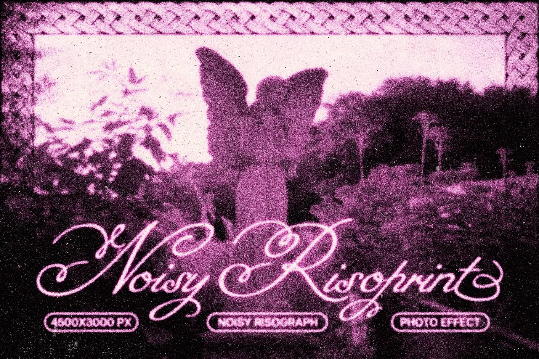 Noisy Soft Risoprint Effect