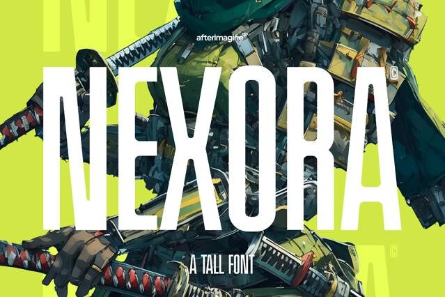 Nexora Tall Font