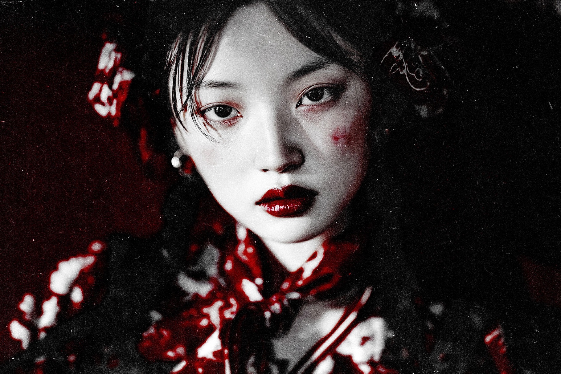 Vintage Noir Photo Effect