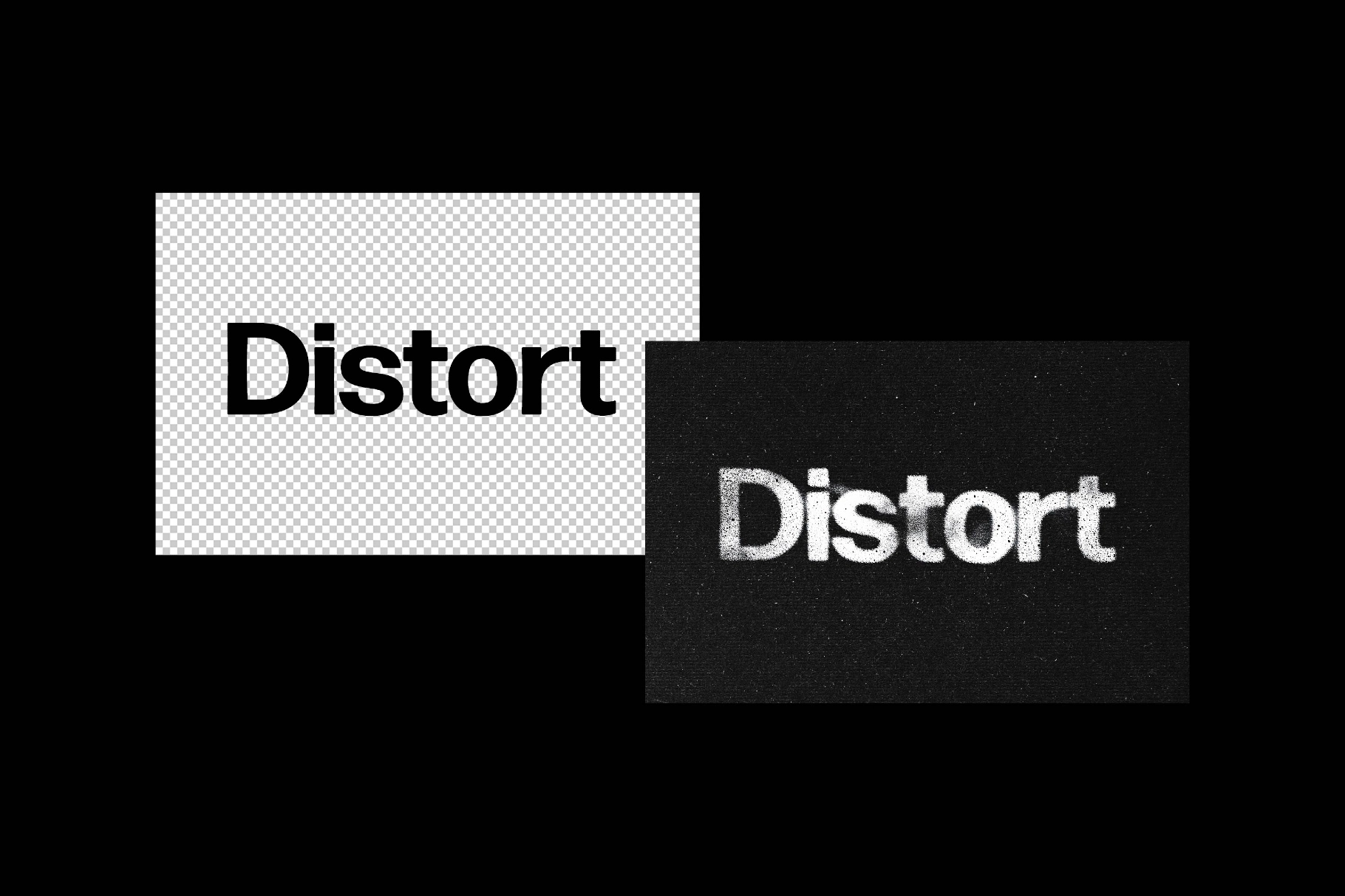 Distort Storm Text Effect