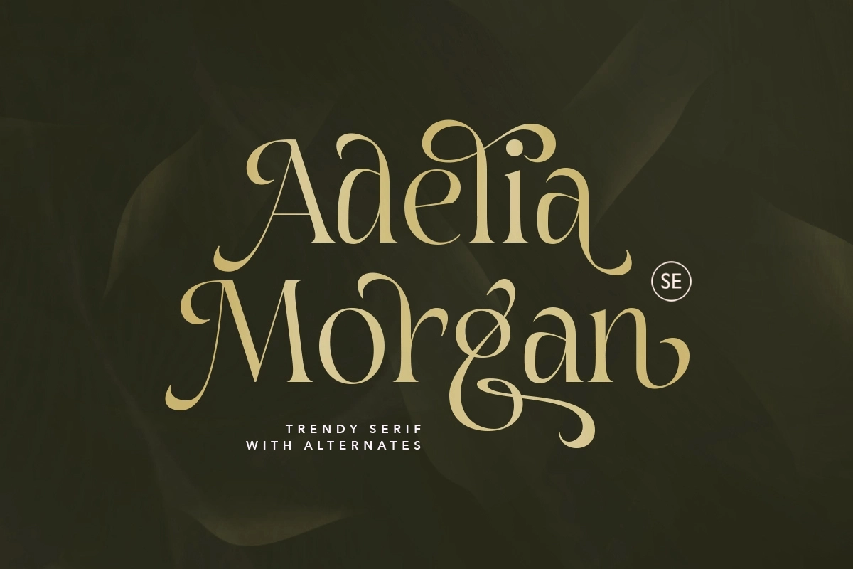 Adelia Morgan - Trendy Serif