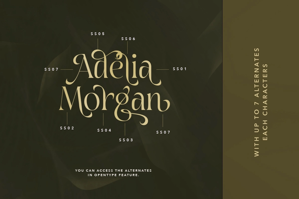 Adelia Morgan - Trendy Serif