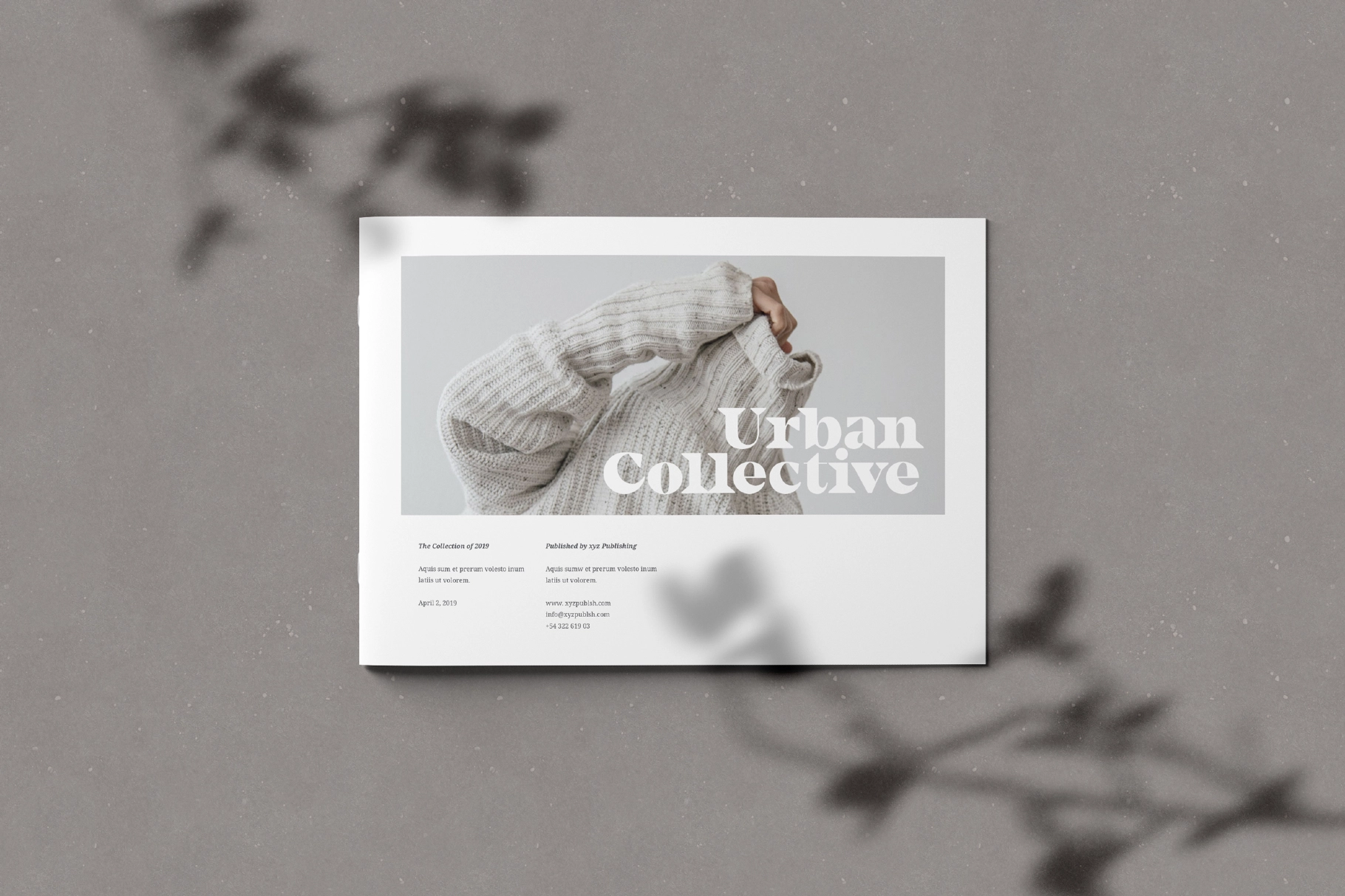 Landscape Brochure Mockups