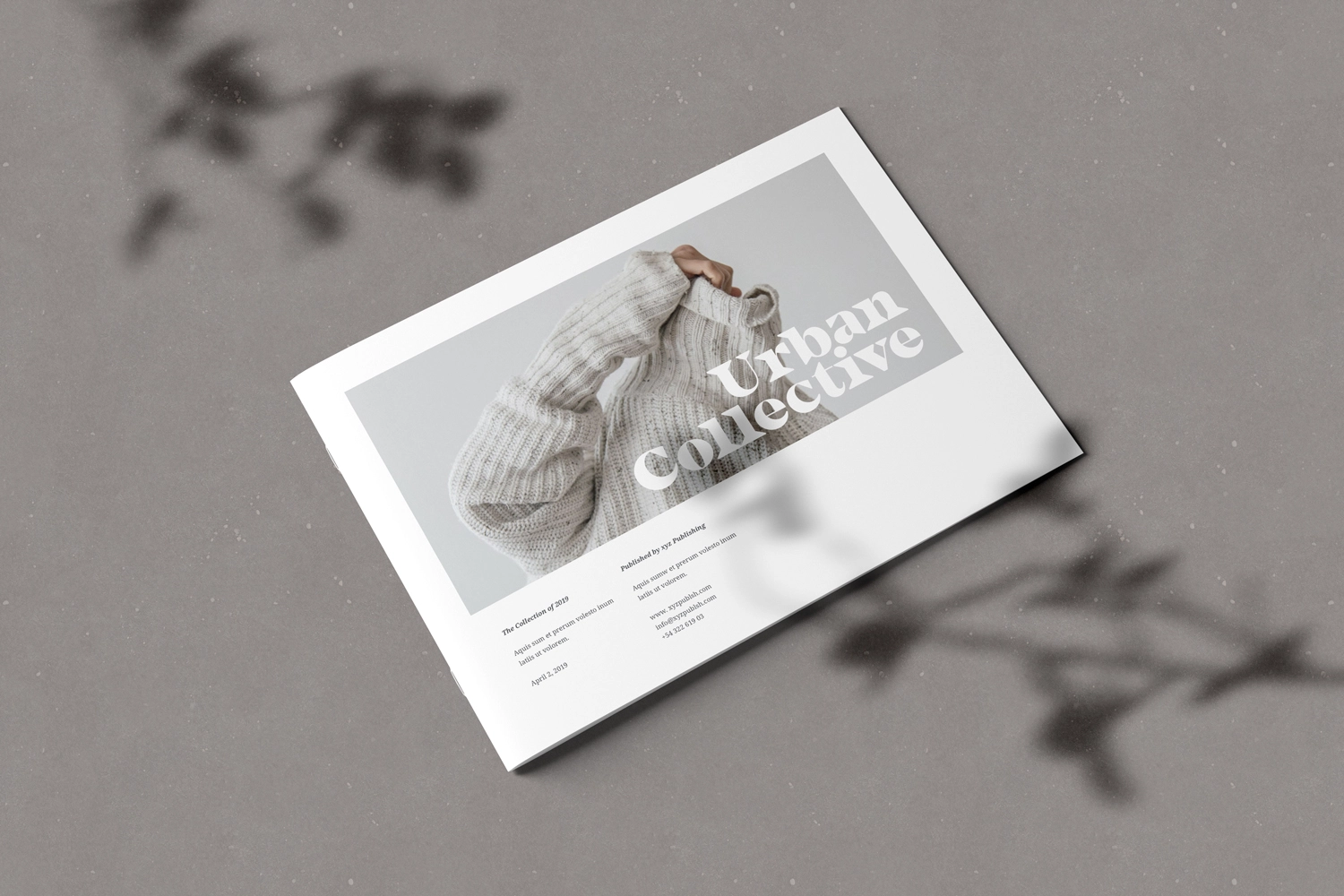 Landscape Brochure Mockups