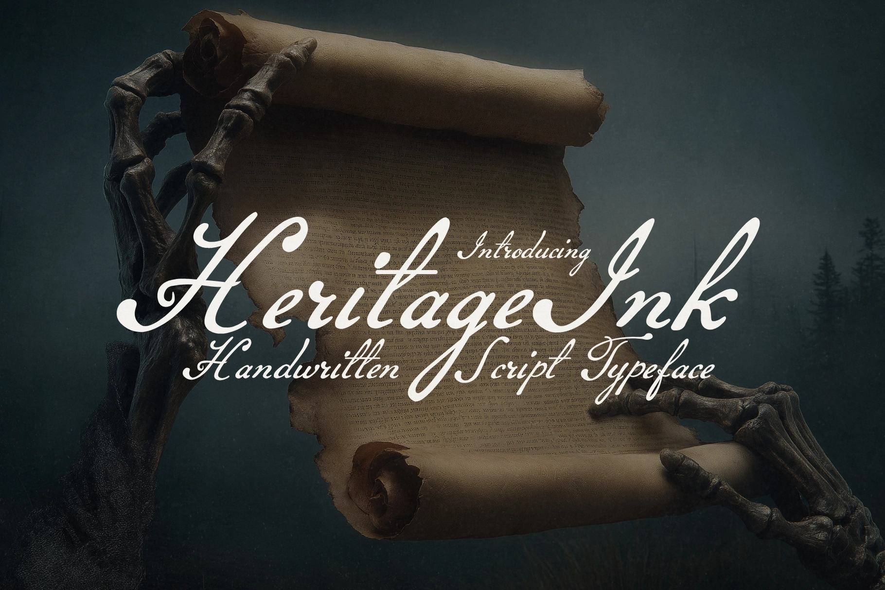 Heritage Ink - Script Typeface