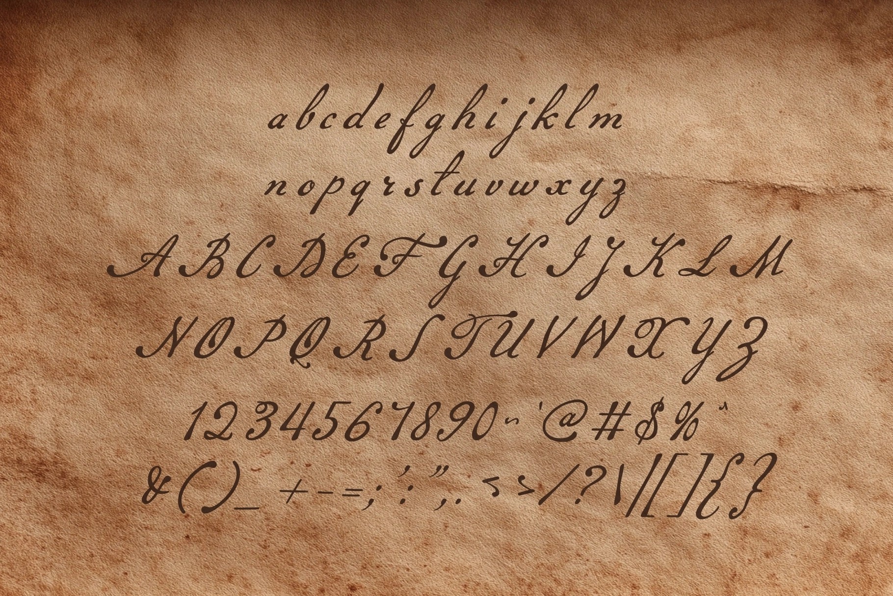 Heritage Ink - Script Typeface