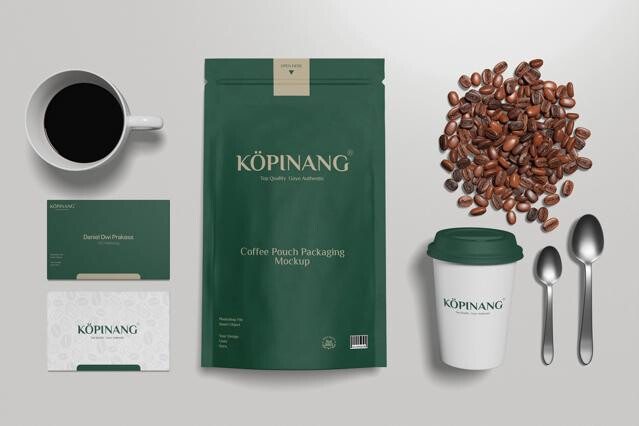 Coffee Branding Mockup