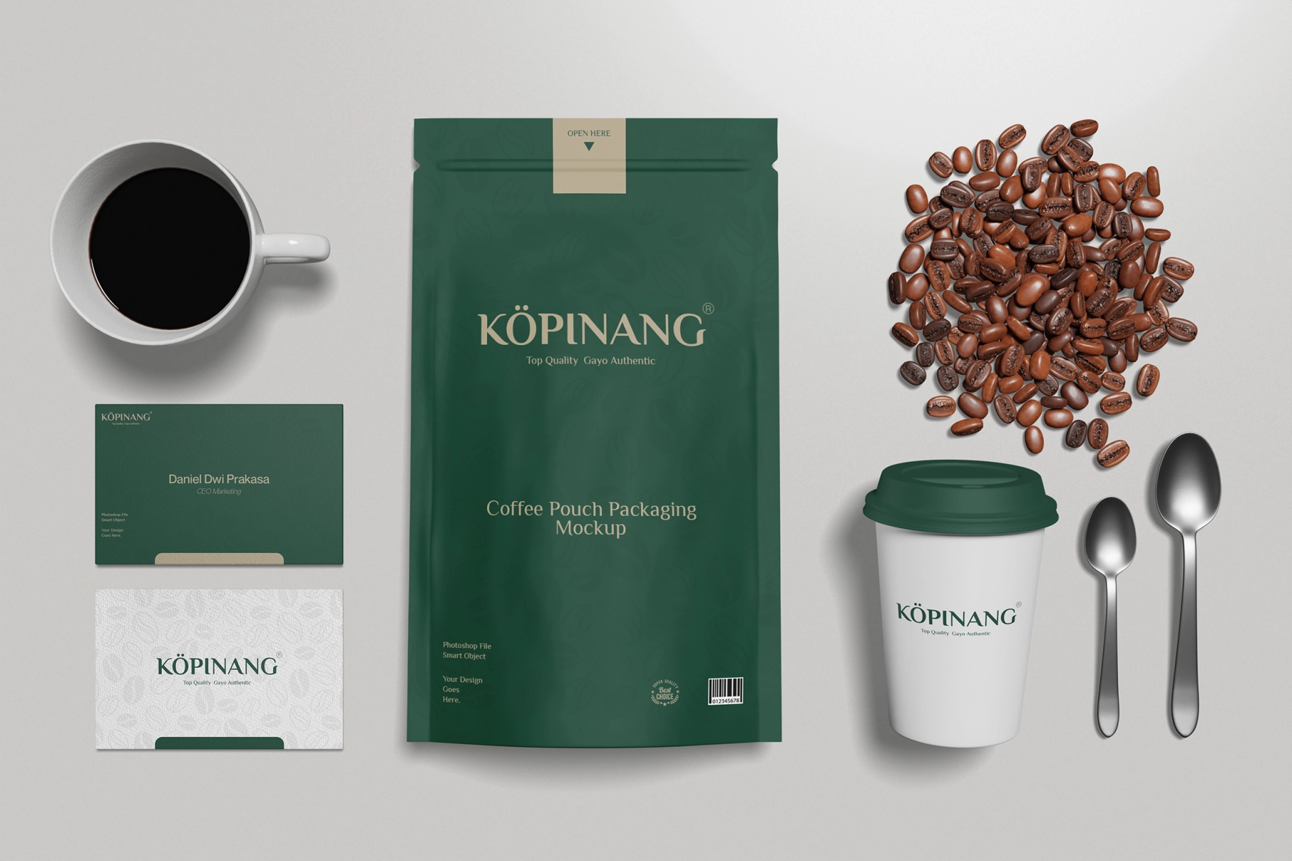 Coffee Branding Mockup