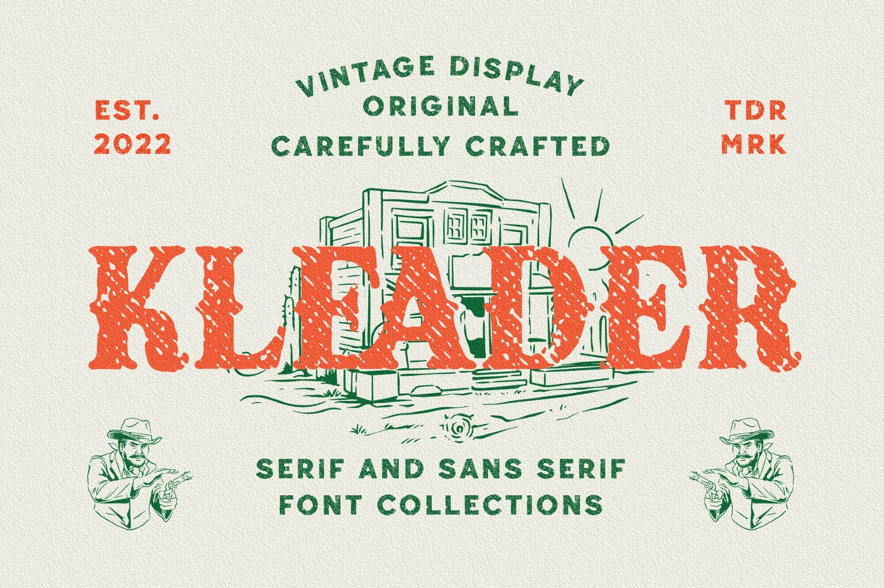 Kleader - Display Font