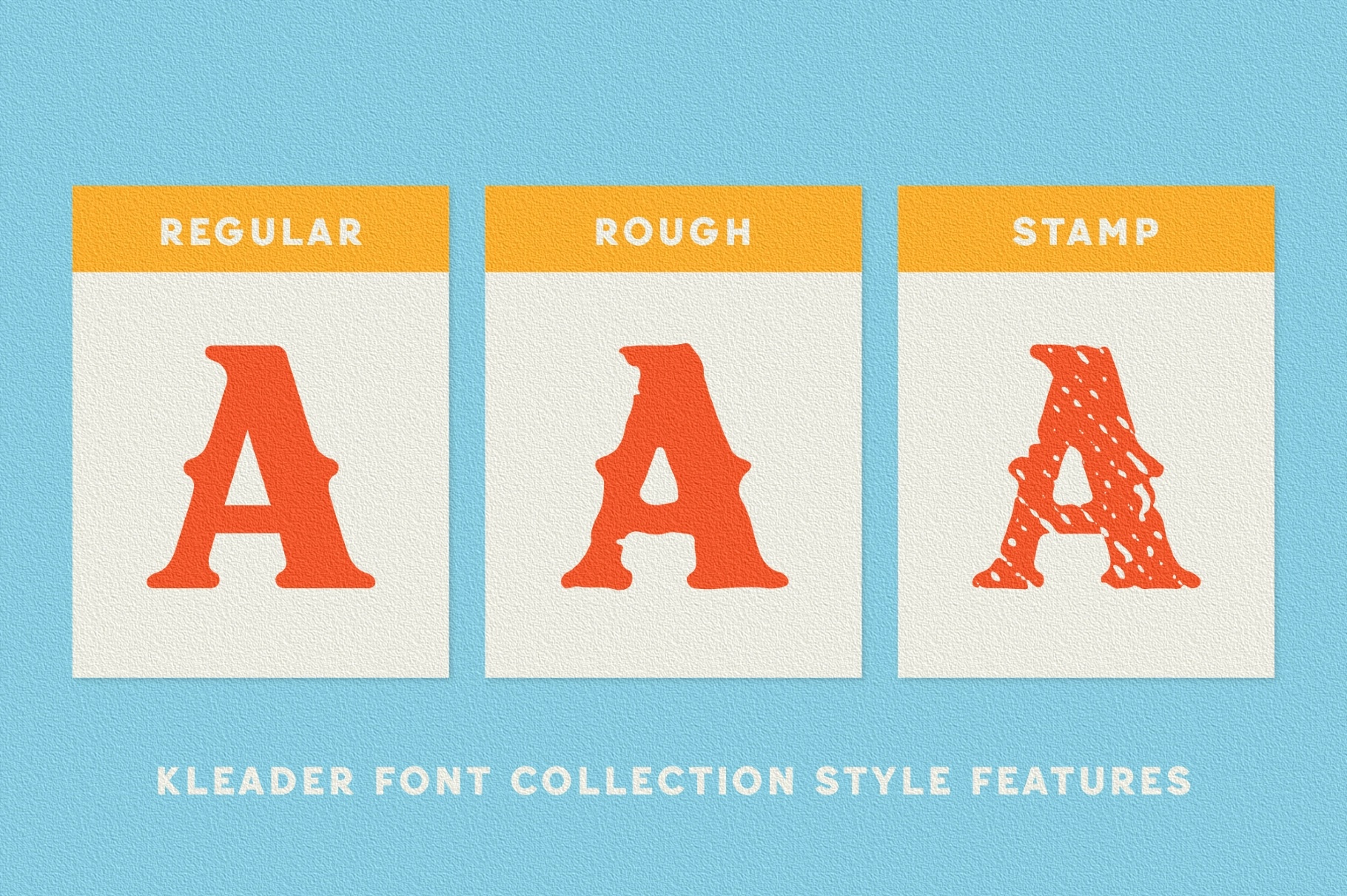 Kleader - Display Font