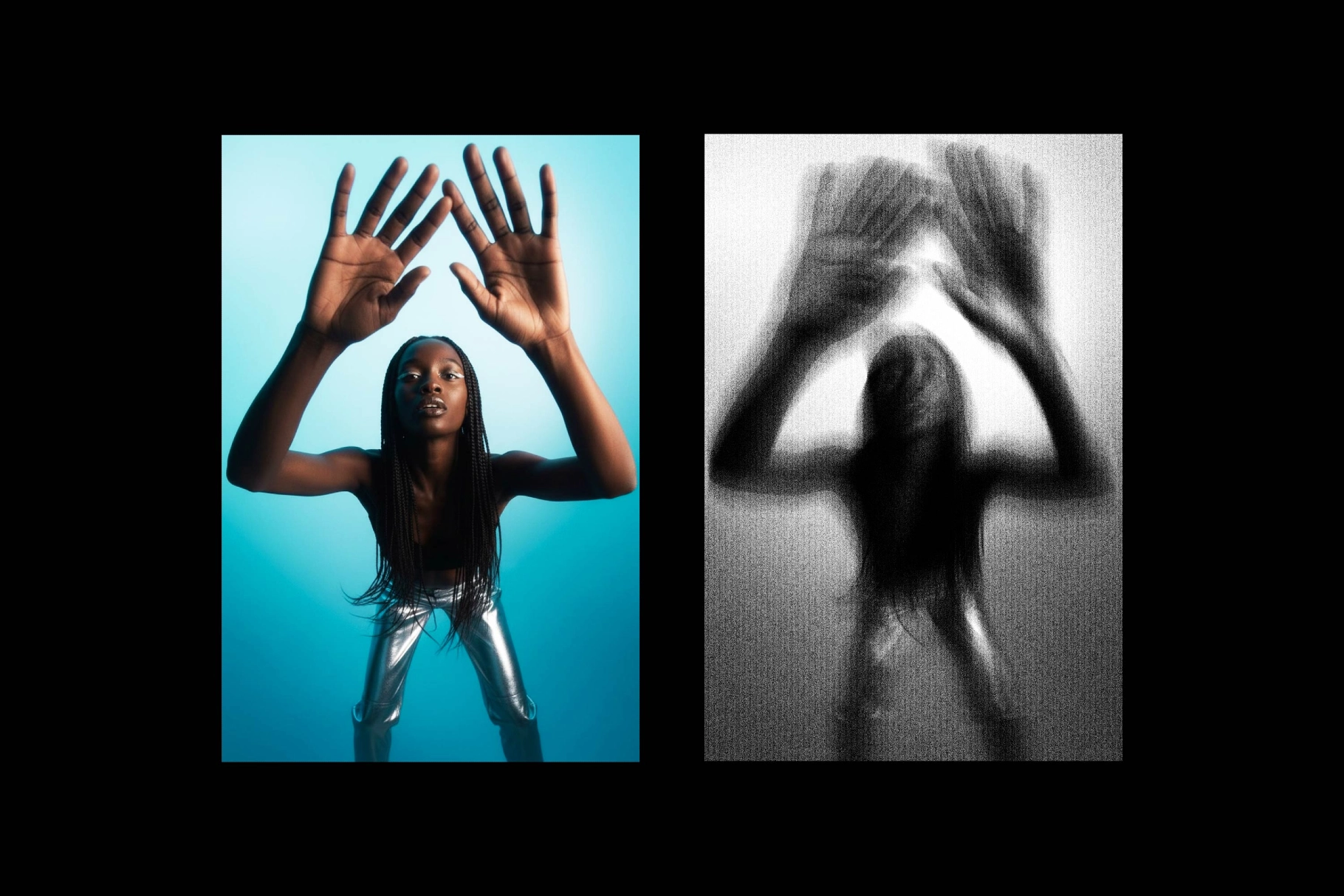 Distort Blur Poster Photo Effect