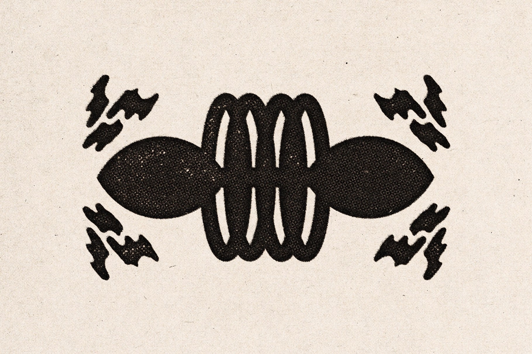 Vintage Stamp Print Effect