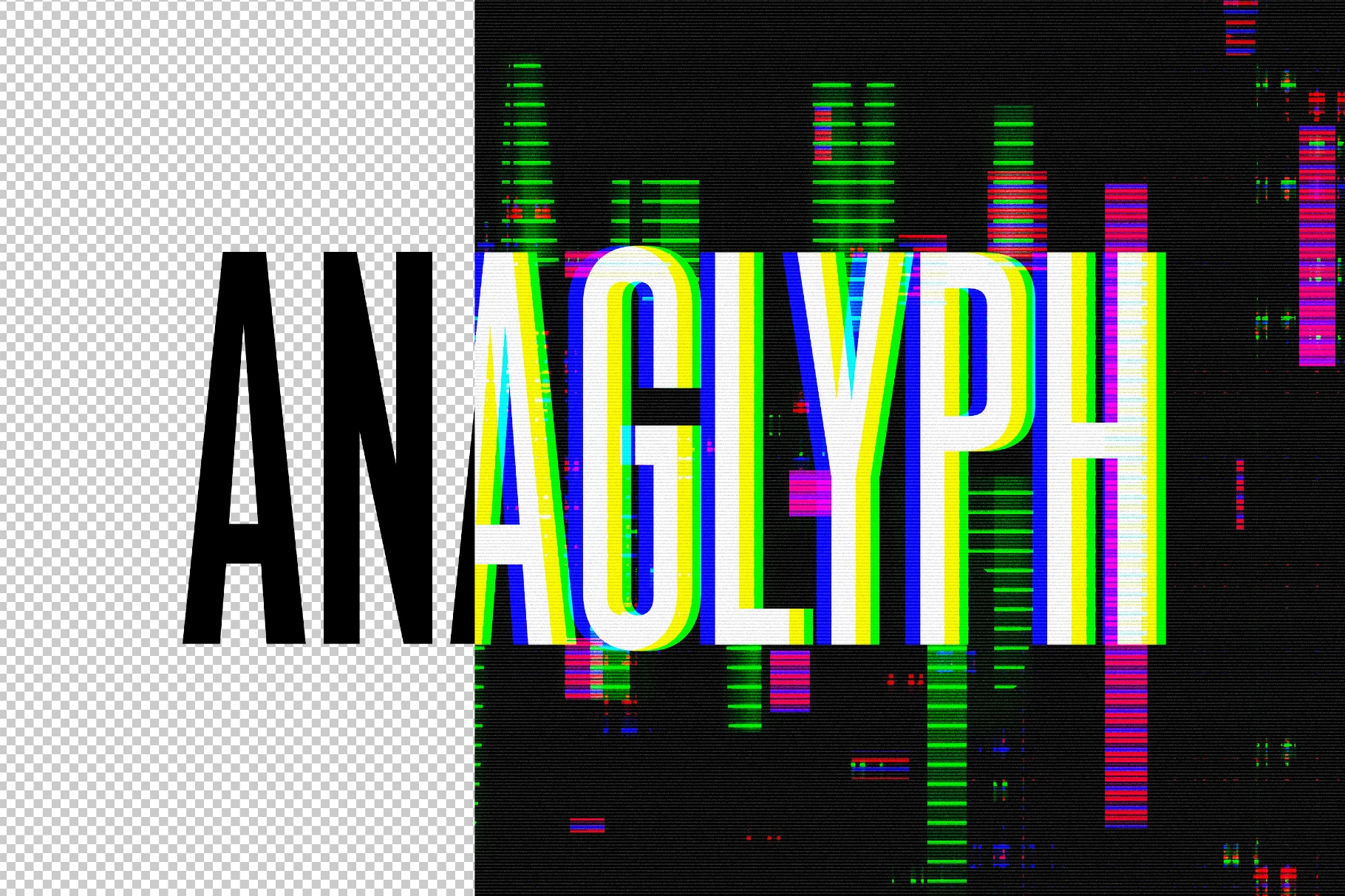Glitch Text Effects