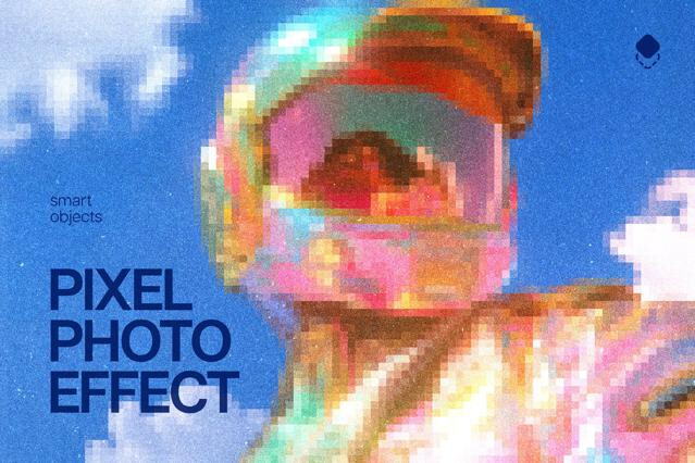 Pixel Photo Effect