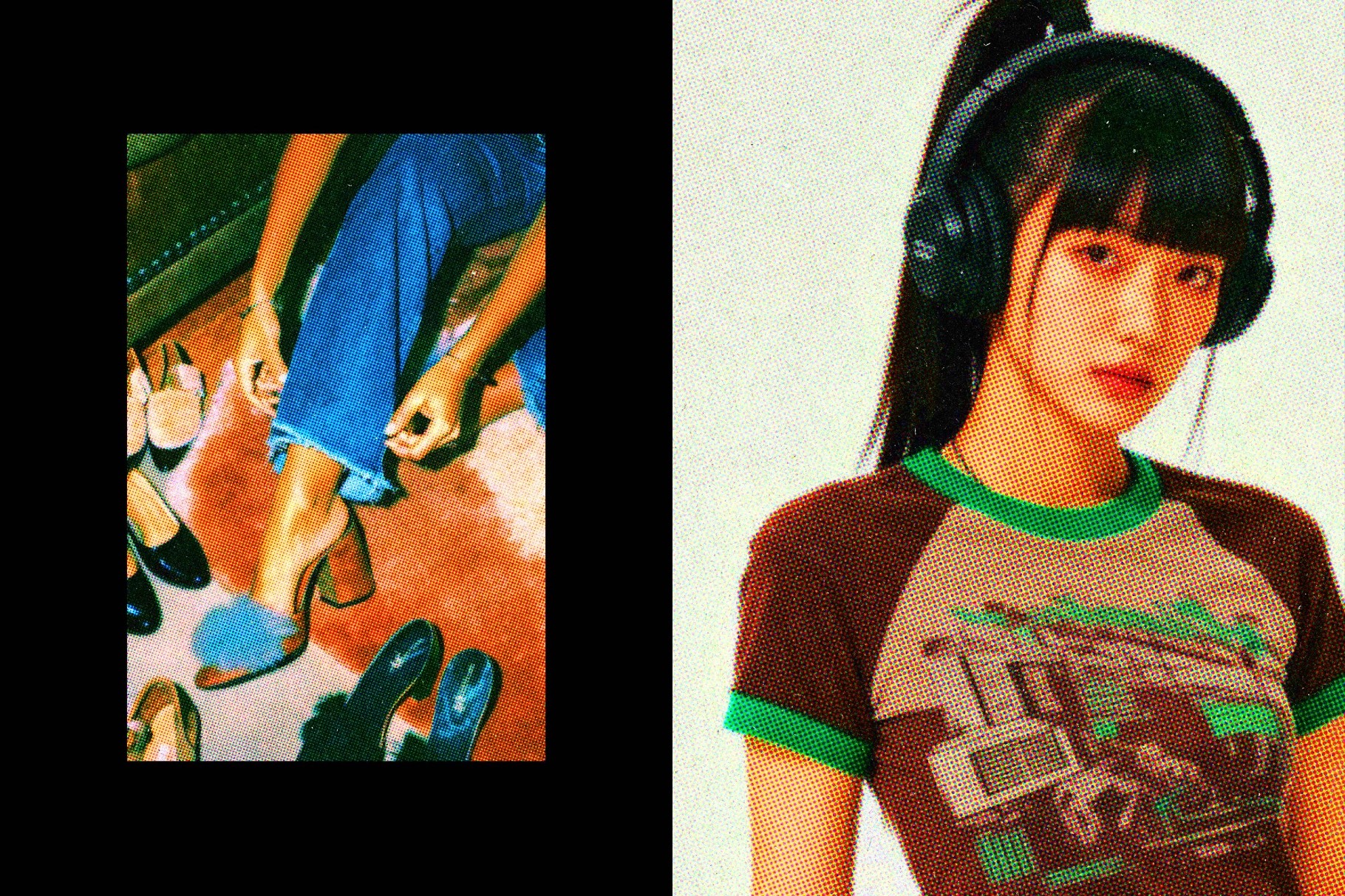 Retro Halftone Photo Effect