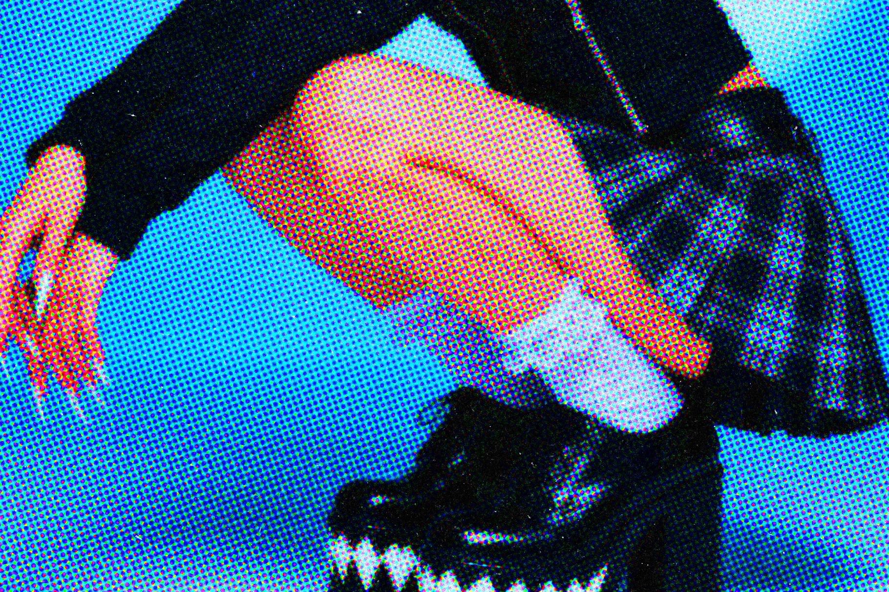 Retro Halftone Photo Effect