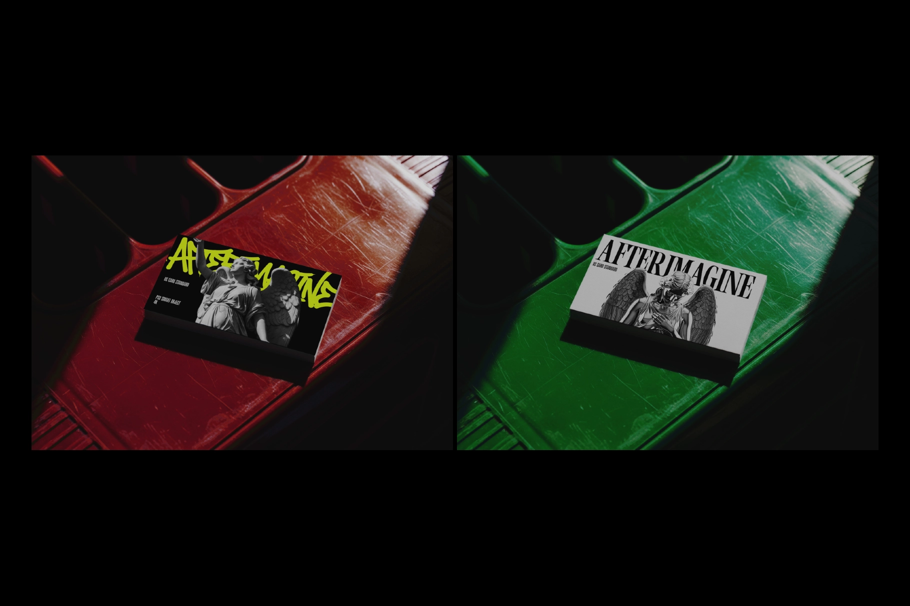 Modern Minimal Card Mockup