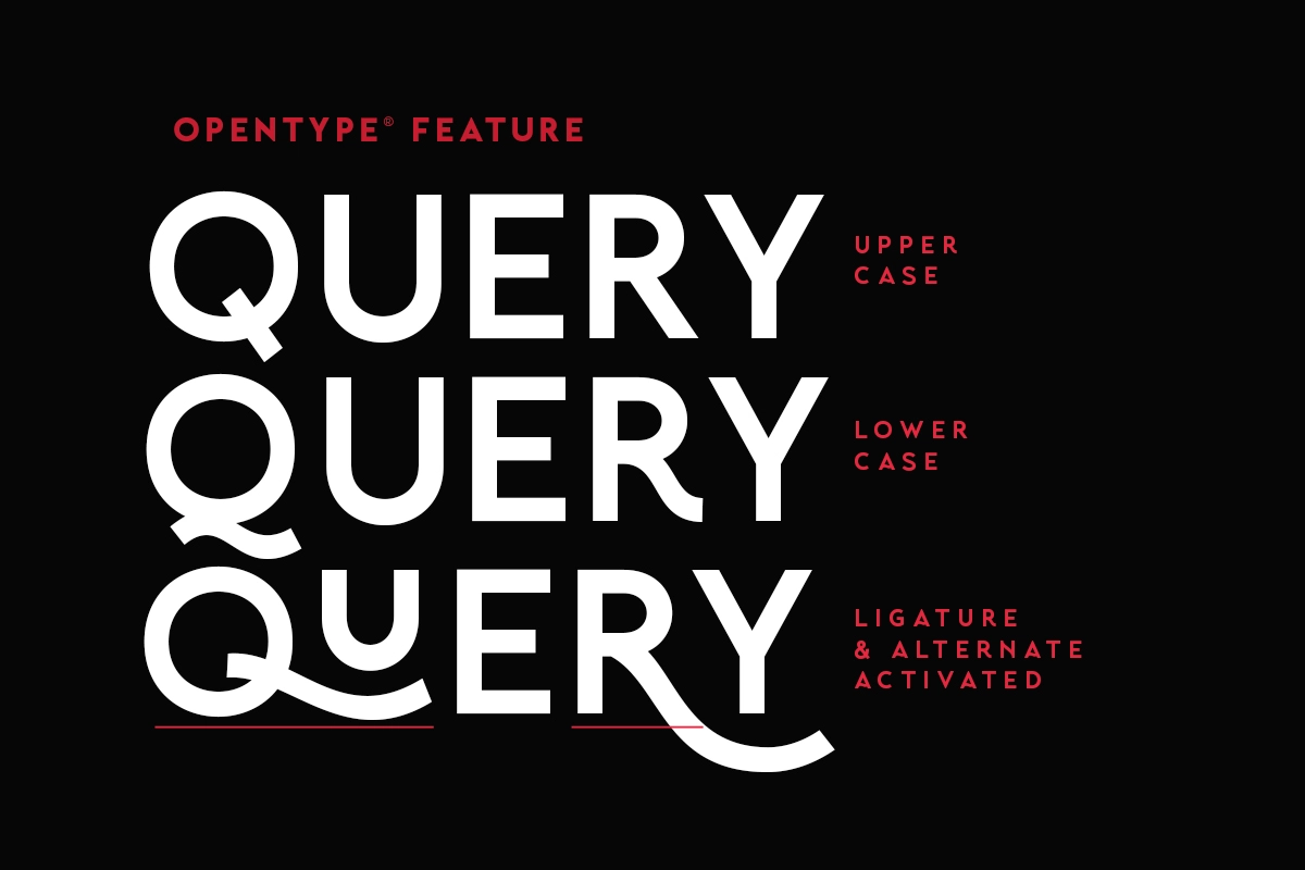 Glorich - Stylish Sans (8 fonts)