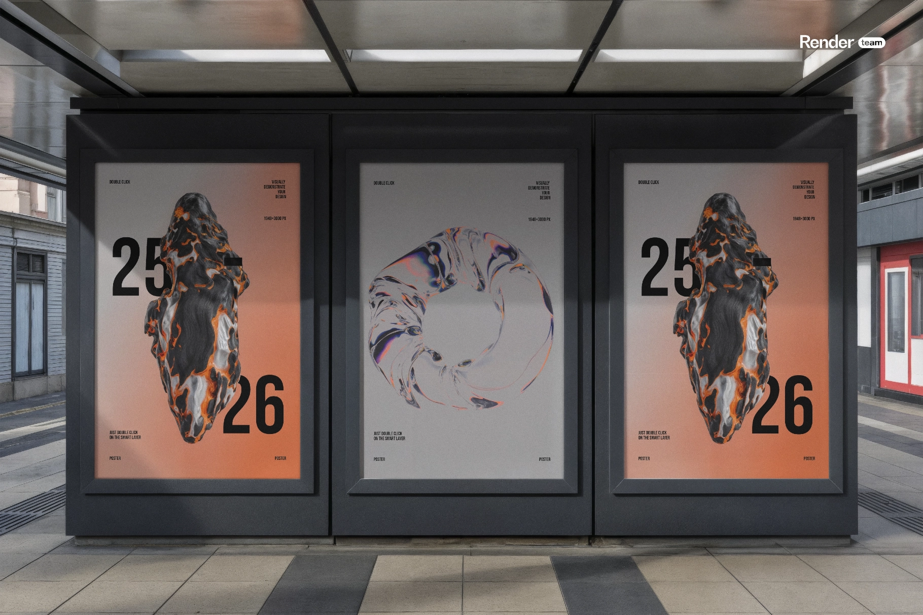 Wall Poster Mockup