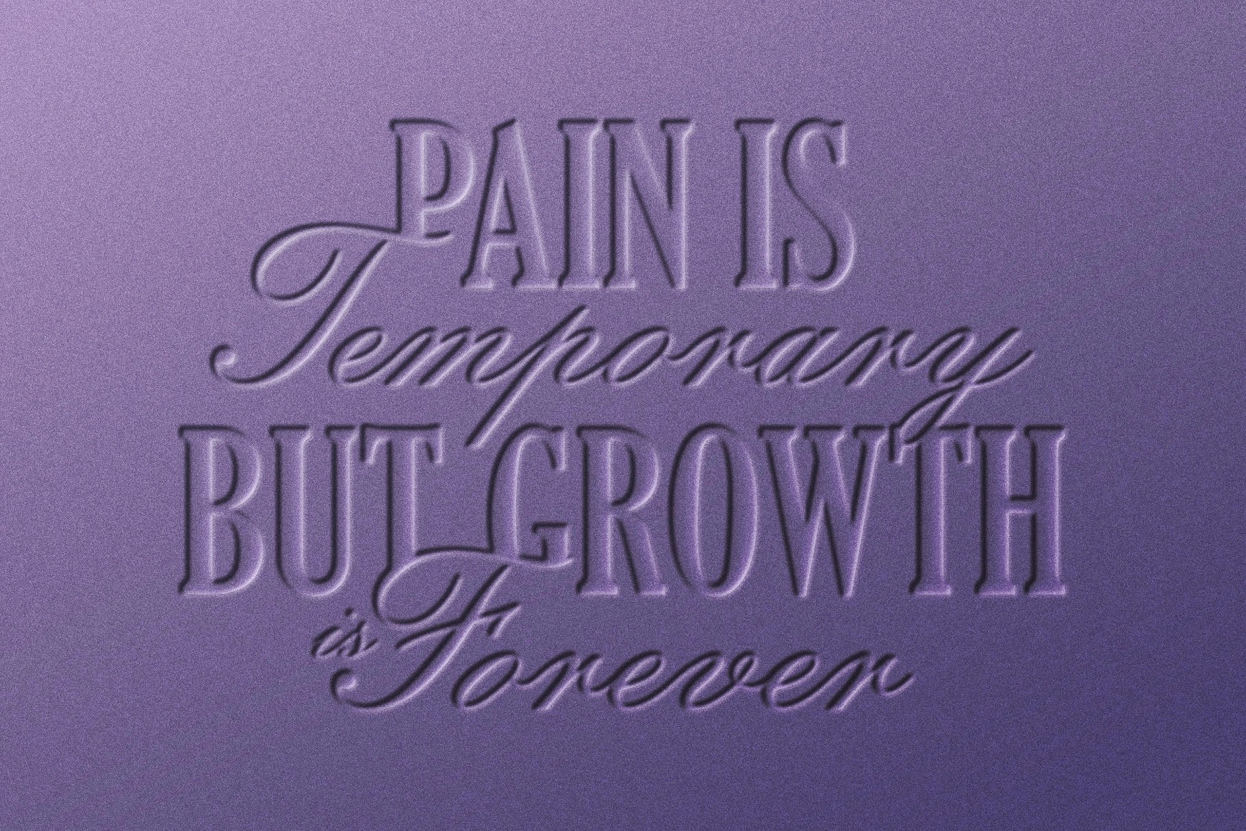 Embossing & Debossing Logo Mockup