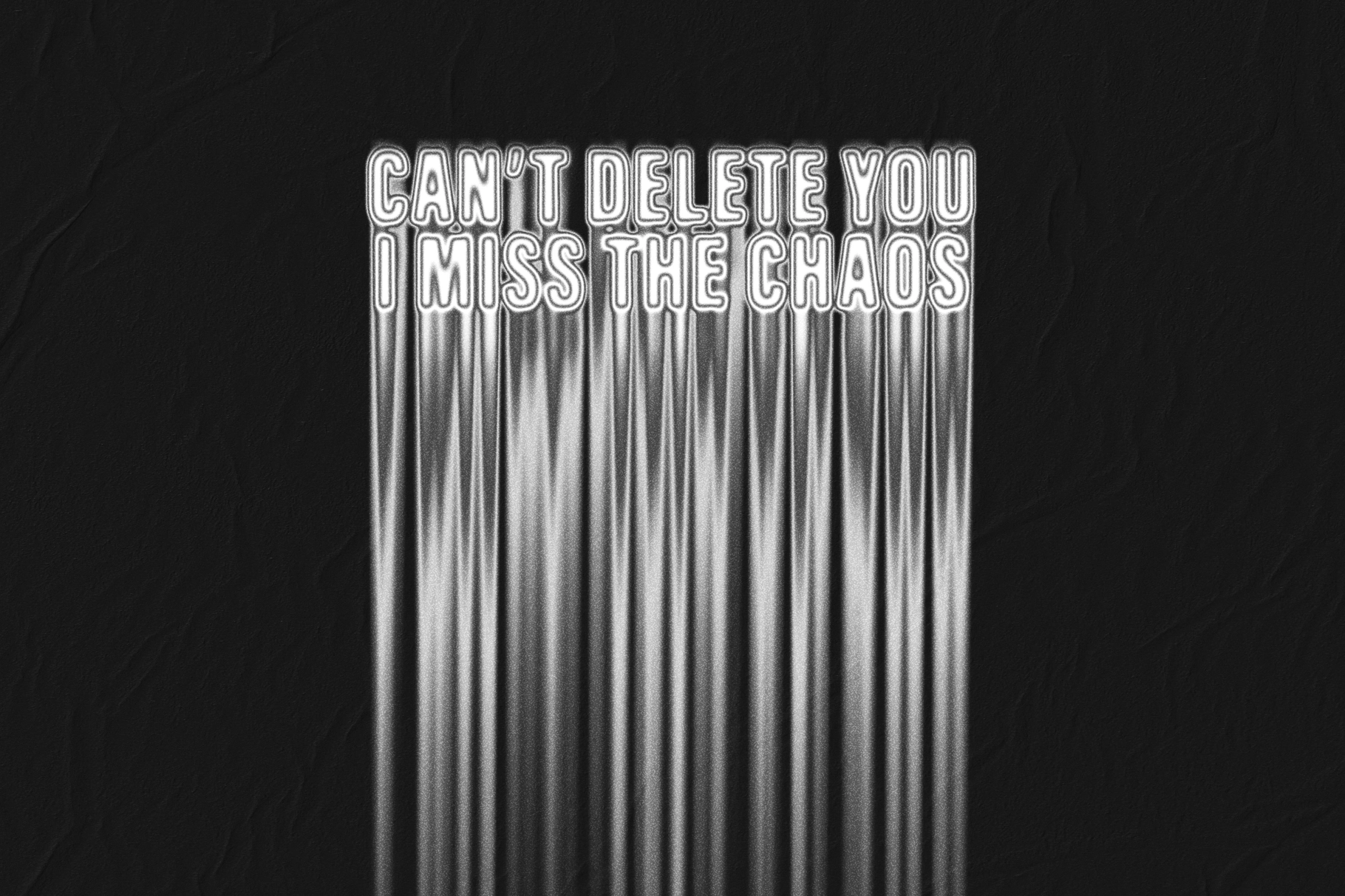 Colorful Melting Text Effect