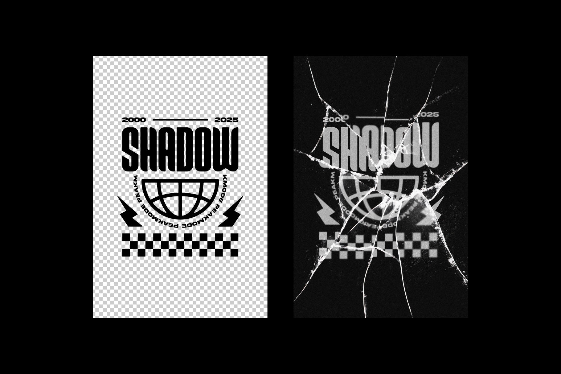 Broken Glass Text & Logo Effect