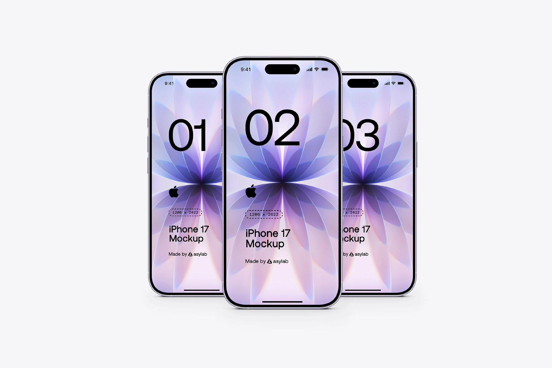 iPhone 17 Mockup | Multi-Screen Showcase