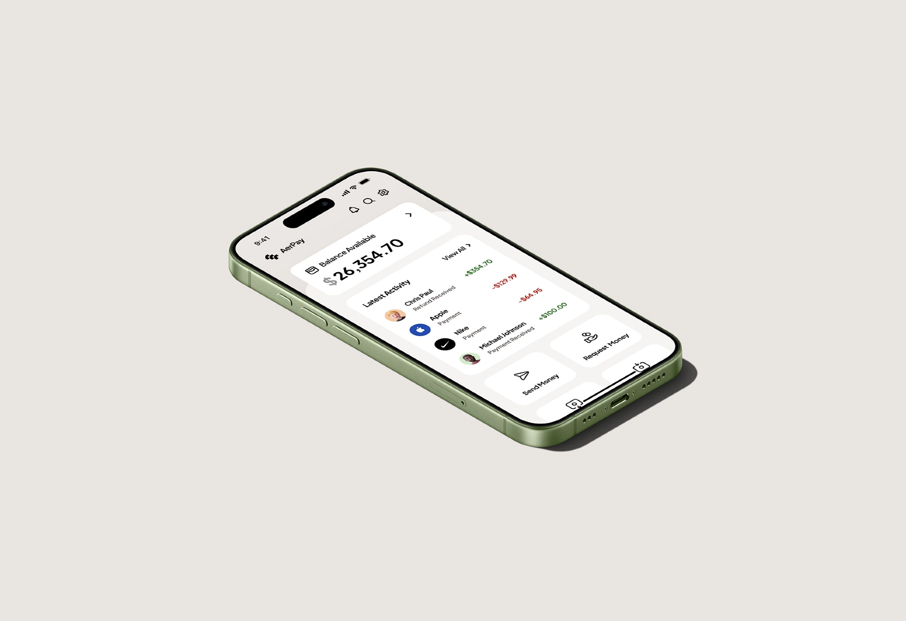 Perspective iPhone 17 Mockup